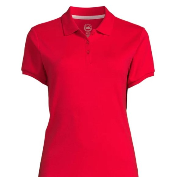 Wonder Nation Juniors School Uniform Polo Shirt with Short Sleeves - Picture 1 of 5